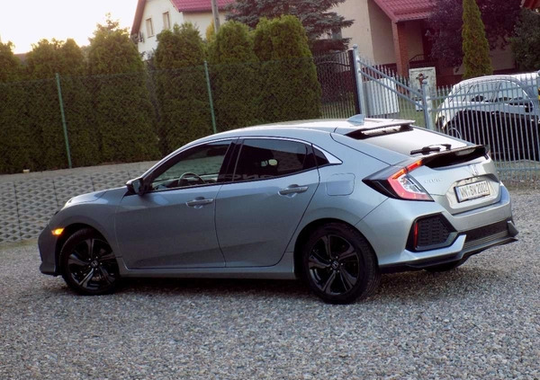 Honda Civic cena 63999 przebieg: 99000, rok produkcji 2017 z Chorzele małe 379